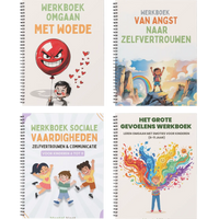 4x Premium Werkboeken Bundel