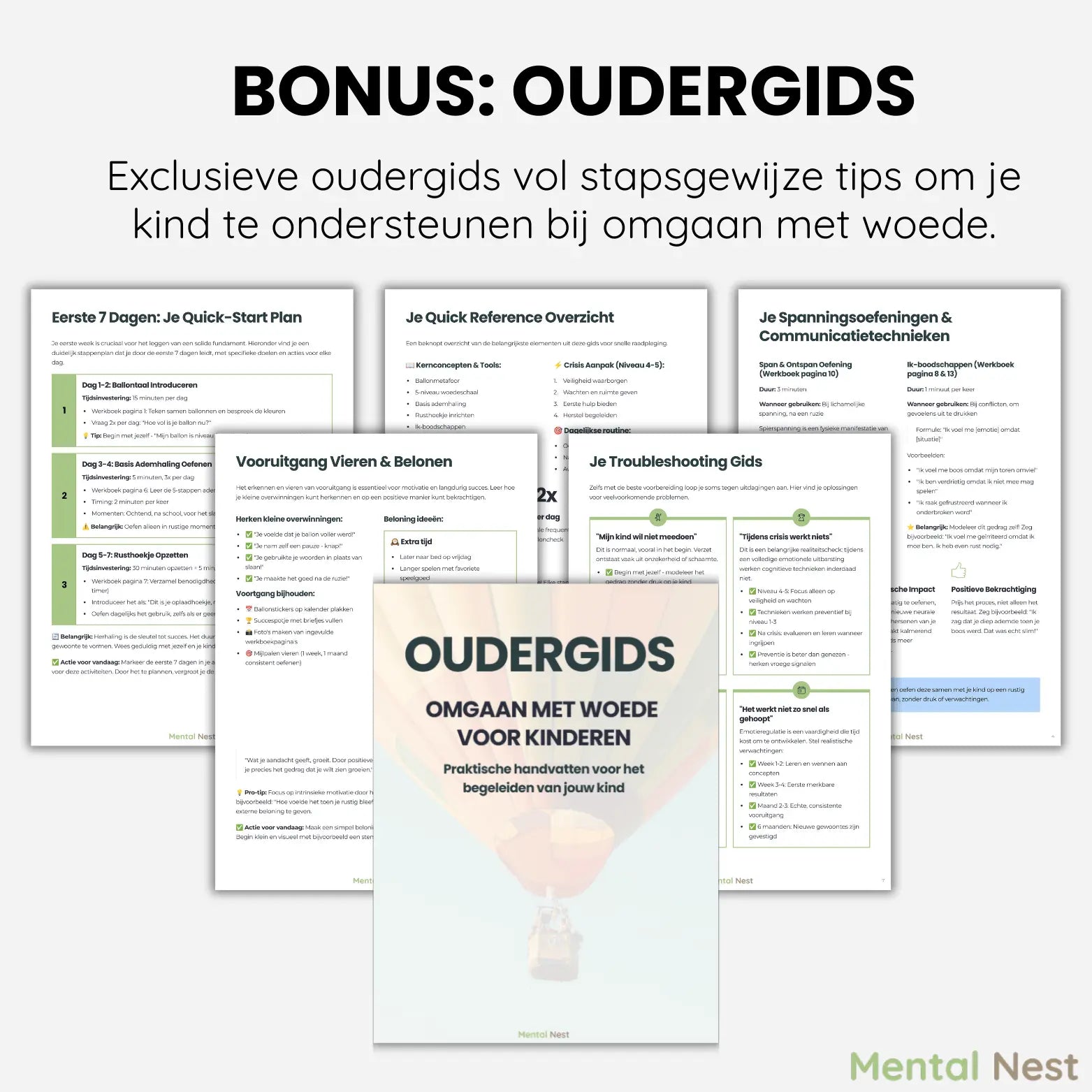 Exclusieve oudergids vol stapsgewijze tips om je kind te ondersteunen bij omgaan met woede.