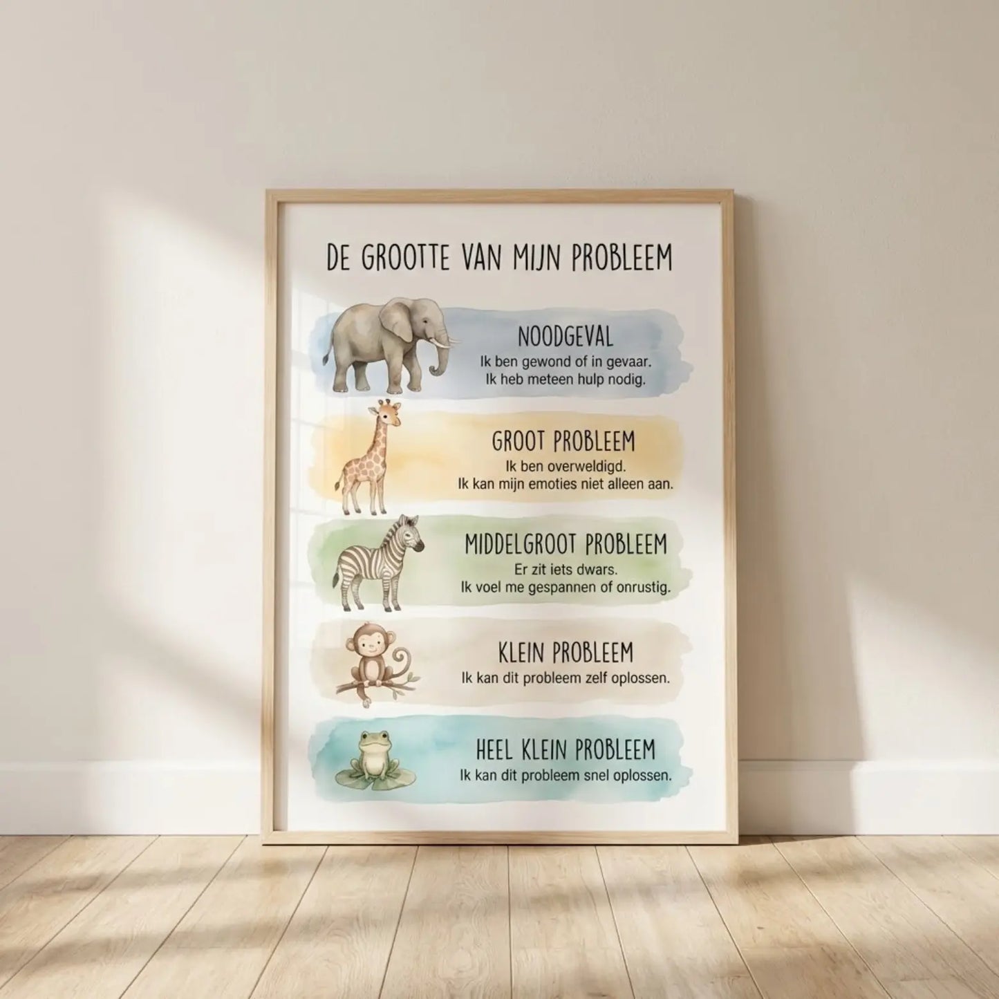 Posterdesigns uit De Grote Gevoelens Poster Kit (20+ Designs) – Mental Nest