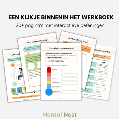 Werkboek: Van Angst naar Zelfvertrouwen (6-11 jaar)
