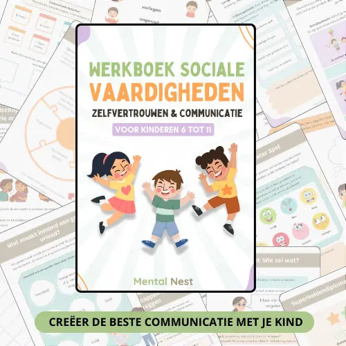 Werkboek Sociale Vaardigheden en Communicatie voor Kinderen van Mental Nest