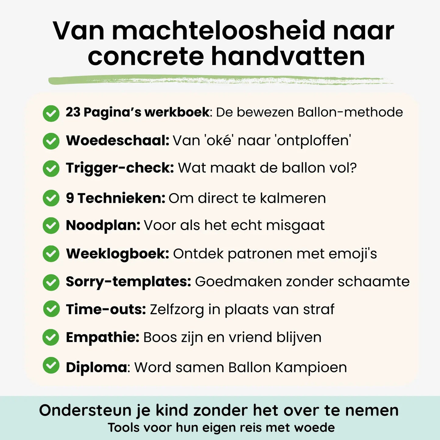 van woedeschaal tot sorry-templates