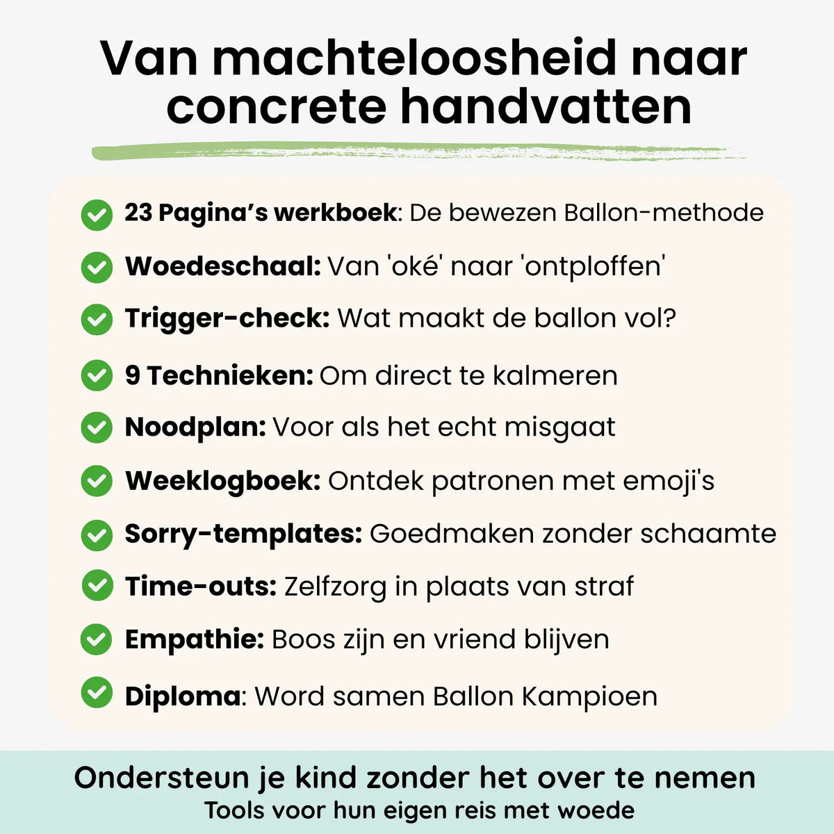 van woedeschaal tot sorry-templates