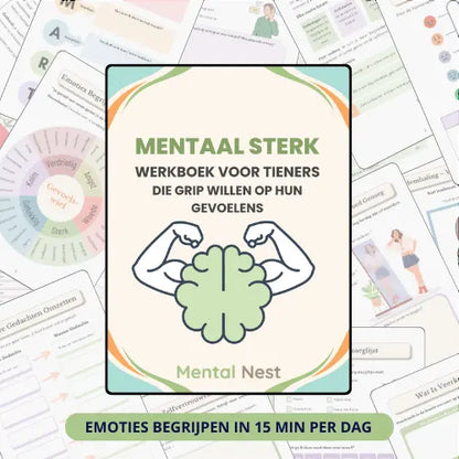Werkboek Mentale Sterkte voor Tieners van Mental Nest
