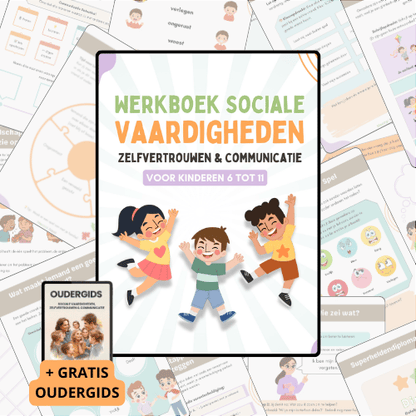 Werkboek Sociale Vaardigheden en Communicatie voor Kinderen van Mental Nest