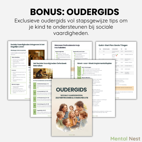 Exclusieve oudergids vol stapsgewijze tips om je kind te ondersteunen bij sociale vaardigheden.